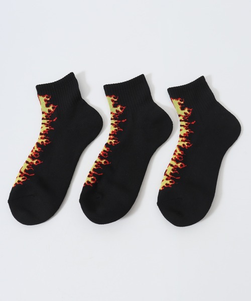 THRASHER(スラッシャー)の「THRASHER スラッシャー 3P ミドルソックス(ソックス/靴下・メンズ・B/E/D/C・25-27CM)」の15枚目の写真