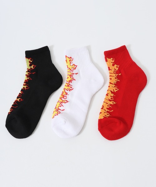 THRASHER(スラッシャー)の「THRASHER スラッシャー 3P ミドルソックス(ソックス/靴下・メンズ・B/E/D/C・25-27CM)」の18枚目の写真