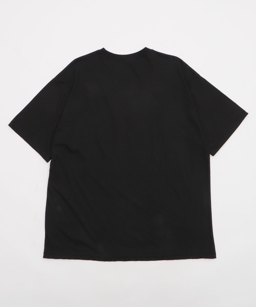 WOND(ウォンド)の「WOND/カレッジ刺繍ビッグT(Tシャツ/カットソー・レディース・ブラック/ホワイト・FREE)」の15枚目の写真