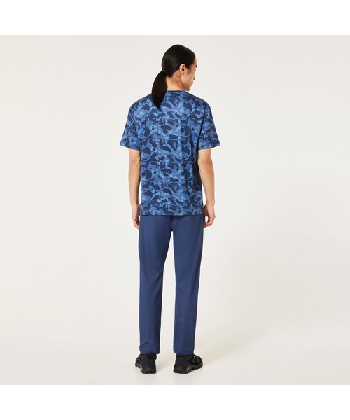 OAKLEY(オークリー)の「オークリー ENHANCE QDEVO SS TEE GRAPHIC 4.0/Tシャツ/吸汗速乾/スポーツ・トレーニング/ OAKLEY(Tシャツ/カットソー・メンズ・ブルー系その他/ホワイト系/グリーン系その他/ブラック系・XL/L/M/S)」の7枚目の写真