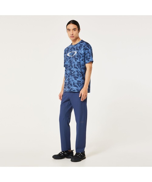 OAKLEY(オークリー)の「オークリー ENHANCE QDEVO SS TEE GRAPHIC 4.0/Tシャツ/吸汗速乾/スポーツ・トレーニング/ OAKLEY(Tシャツ/カットソー・メンズ・ブルー系その他/ホワイト系/グリーン系その他/ブラック系・XL/L/M/S)」の6枚目の写真