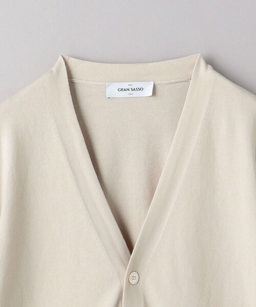UNITED ARROWS(ユナイテッドアローズ)の「<Gran Sasso> 12ゲージ カーディガン(ニット/セーター・メンズ・ベージュ・48)」の3枚目の写真
