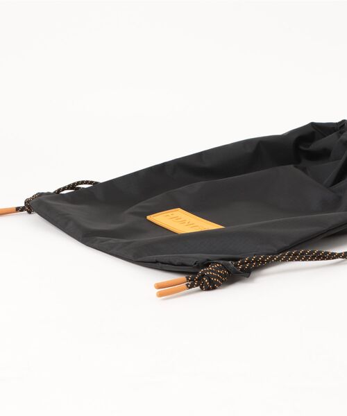 HUNTER(ハンター)の「トラベル ドローストリング バックパック トート(バックパック/リュック・レディース・パープル/ブラック・ONE)」の11枚目の写真