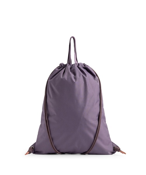 HUNTER(ハンター)の「トラベル ドローストリング バックパック トート(バックパック/リュック・レディース・パープル/ブラック・ONE)」の6枚目の写真