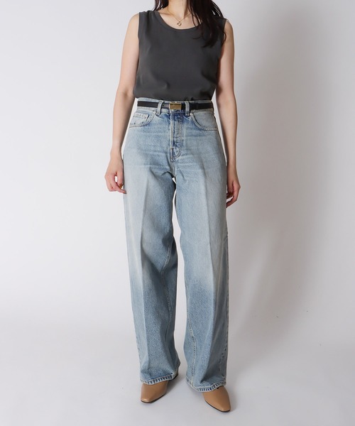 DRESSLAVE（ドレスレイブ）の「pigment back charm tank(ピグメントバックチャームタンクトップ)（タンクトップ・レディース・チャコールグレー・38）」の6枚目の写真