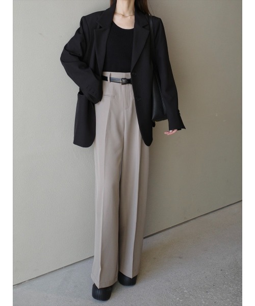 amel(エイメル)の「【RE ARRIVAL】ベルトセットダブルポケットスラックス / ベージュ(スラックス・レディース・ベージュ・FREE)」の18枚目の写真