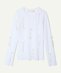 【leinwande】Fortune Ribbon Top