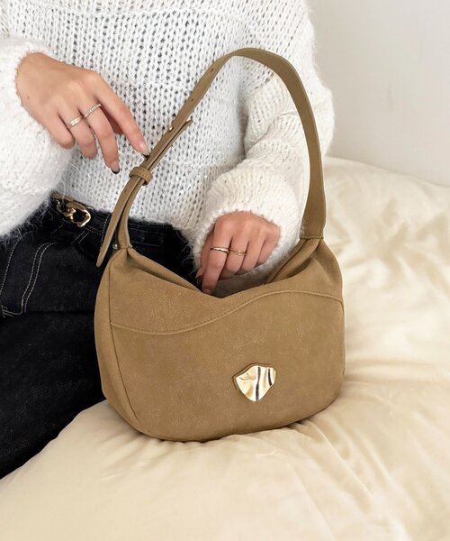 Yuna＆Mayuコラボ企画】ニュアンスワンハンドルバッグ（トートバッグ