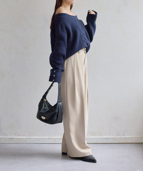 Yuna＆Mayuコラボ企画】ニュアンスワンハンドルバッグ（トートバッグ