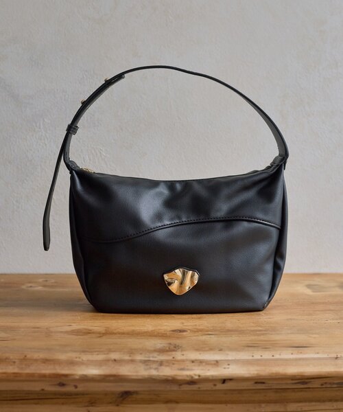 Thevon（ゼボン）の「【Yuna＆Mayuコラボ企画】ニュアンスワンハンドルバッグ（トートバッグ・レディース・ブラウン/ブラック/ベージュ・FREE）」の16枚目の写真