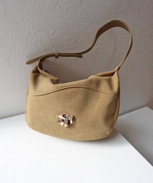 Thevon（ゼボン）の「【Yuna＆Mayuコラボ企画】ニュアンスワンハンドルバッグ（トートバッグ・レディース・ブラウン/ブラック/ベージュ・FREE）」の21枚目の写真