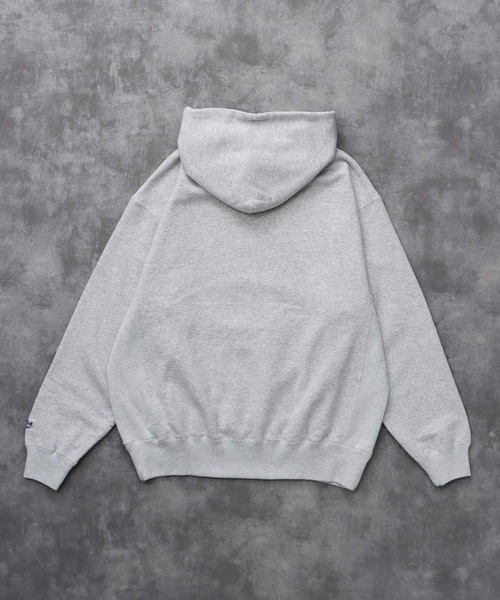 The Endless Summer（エンドレスサマー）の「TES HUNTINGTON COLLEGE SWEAT PARKA / スウェットパーカー（パーカー・メンズ・チャコール/ベージュ/ネイビー/ブラック/グレー・SMALL/MEDIUM/LARGE/X-LARGE）」の15枚目の写真