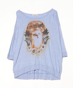 MAISON SPECIAL バードプリントシアートップ 定価14300円　M Bird Print Sheer Top/バードプリントシアートップ【MAISON