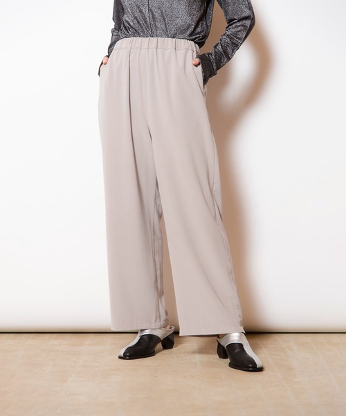 OSMOSIS（オズモーシス）の「レイヤードパンツ（その他パンツ・レディース・グレイッシュベージュ/カーキ/ブラック・ONE SIZE）」の5枚目の写真