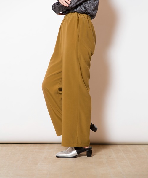 OSMOSIS（オズモーシス）の「レイヤードパンツ（その他パンツ・レディース・グレイッシュベージュ/カーキ/ブラック・ONE SIZE）」の11枚目の写真