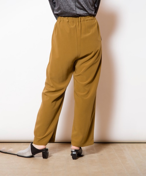 OSMOSIS（オズモーシス）の「レイヤードパンツ（その他パンツ・レディース・グレイッシュベージュ/カーキ/ブラック・ONE SIZE）」の12枚目の写真