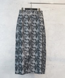 【FONT LAB】ゴブランジャガードコクーンスカート