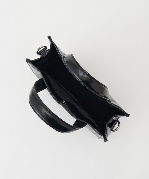 GRAIN(グレイン)の「【GRAIN/グレイン】ワッペンロゴフェイクレザートートバッグ(トートバッグ・レディース・ブラック・FREE)」の15枚目の写真