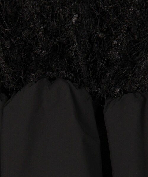 MICO COULIER（ミコクリエ）の「フラッグヤーンインレイベスト（シャツ/ブラウス・レディース・ブラック/グレー・38）」の18枚目の写真