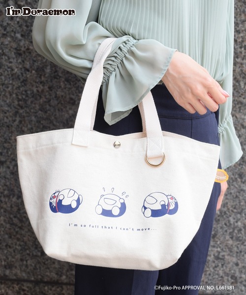 モノグラム柄　トートバッグ ノベルティ I'M DORAEMON/【WEB限定】トートバッグ（トートバッグ）｜Flowering