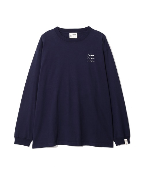 MANASTASH(マナスタッシュ)の「MANASTASH/マナスタッシュ/MANASTASH EMB LOGO L/S TEE(Tシャツ/カットソー・メンズ・ブラック/ベージュ/ホワイト/ネイビー・XL/M/S/L)」の12枚目の写真