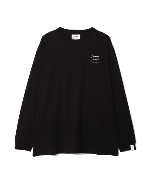 MANASTASH(マナスタッシュ)の「MANASTASH/マナスタッシュ/MANASTASH EMB LOGO L/S TEE(Tシャツ/カットソー・メンズ・ブラック/ベージュ/ホワイト/ネイビー・XL/M/S/L)」の14枚目の写真