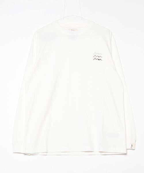 MANASTASH(マナスタッシュ)の「MANASTASH/マナスタッシュ/MANASTASH EMB LOGO L/S TEE(Tシャツ/カットソー・メンズ・ブラック/ベージュ/ホワイト/ネイビー・XL/M/S/L)」の11枚目の写真