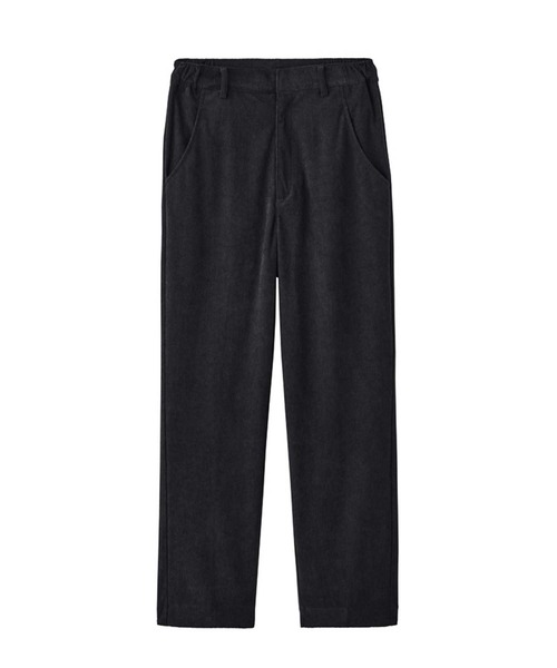 Tuche（トゥシェ）の「Tuche/トゥシェ　ストレートパンツ　細畝コーデュロイ（その他パンツ・レディース・ダークブラウン/ブラック/アイボリー・MEDIUM/LARGE/X-LARGE）」の2枚目の写真