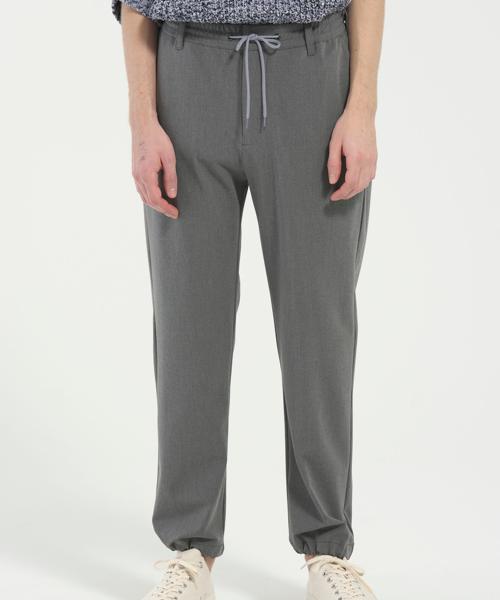 VICTIM(ヴィクティム)の「STRETCH RIB PANTS / ストレッチ リブ パンツ(スラックス・メンズ・グレー/ブラック・MEDIUM/X-LARGE/LARGE)」の1枚目の写真