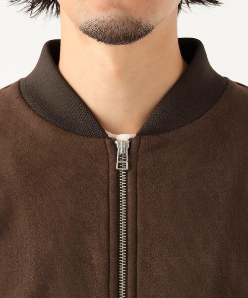 B:MING by BEAMS(ビーミングバイビームス)の「フェイク スウェード ジップ ブルゾン(ブルゾン・メンズ・ダークブラウン/チャコールグレー・X-LARGE/LARGE/MEDIUM/SMALL)」の8枚目の写真
