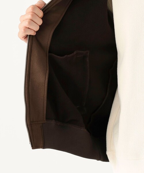 B:MING by BEAMS(ビーミングバイビームス)の「フェイク スウェード ジップ ブルゾン(ブルゾン・メンズ・ダークブラウン/チャコールグレー・X-LARGE/LARGE/MEDIUM/SMALL)」の12枚目の写真