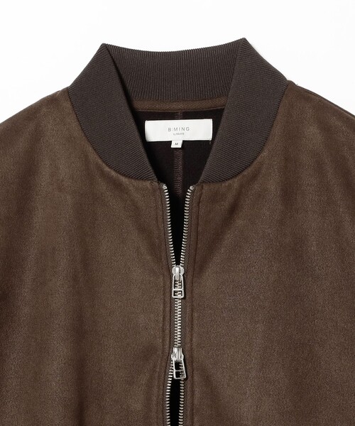 B:MING by BEAMS(ビーミングバイビームス)の「フェイク スウェード ジップ ブルゾン(ブルゾン・メンズ・ダークブラウン/チャコールグレー・X-LARGE/LARGE/MEDIUM/SMALL)」の18枚目の写真