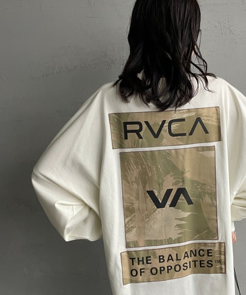 セール】【WEB限定】[RVCA/ルーカ] 3BOX バックパッチロゴ ロング 