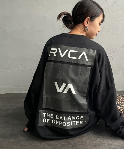 セール】【WEB限定】[RVCA/ルーカ] 3BOX バックパッチロゴ ロング