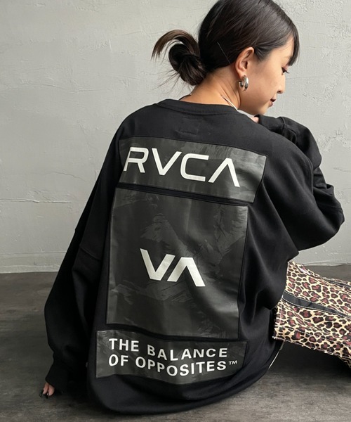 セール】【WEB限定】[RVCA/ルーカ] 3BOX バックパッチロゴ ロング