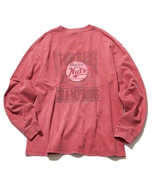 NO NEED（ノーニード）の「【NUTMEG/ナツメグ】製品染めNutsロンＴ（Tシャツ/カットソー）」