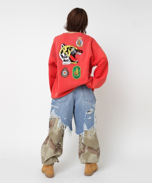 R4404 カーゴレイヤード5ポケットパンツ　RNA　RNAメディア セール】R4404 カーゴレイヤード5ポケットパンツ（デニムパンツ）｜RNA