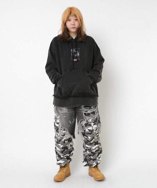 R4404 カーゴレイヤード5ポケットパンツ　RNA　RNAメディア セール】R4404 カーゴレイヤード5ポケットパンツ（デニムパンツ）｜RNA