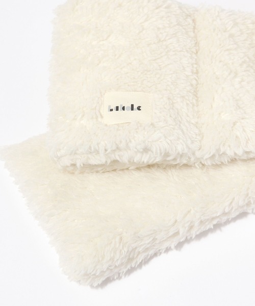 LAKOLE（ラコレ）の「【らこれキッズ】ボアマフラー / 588196（マフラー・キッズ・ブラック/ラベンダー/アイボリー・FREE）」の11枚目の写真