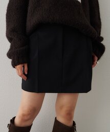 Whim Gazette | タックミニスカート(スカート)