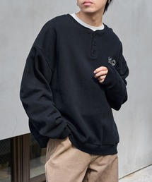 COLONY 2139 | 刺繍ヘンリーネックスウェット(スウェット)