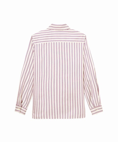 AIGLE（エーグル）の「吸水速乾 ストライプロングスリーブシャツ（シャツ/ブラウス・レディース・ホワイト・36/38）」の12枚目の写真