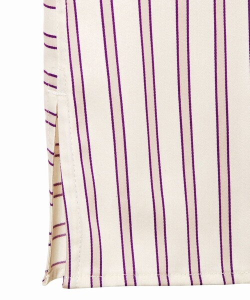 AIGLE（エーグル）の「吸水速乾 ストライプロングスリーブシャツ（シャツ/ブラウス・レディース・ホワイト・36/38）」の16枚目の写真