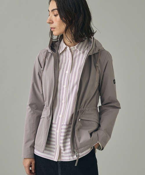 AIGLE（エーグル）の「吸水速乾 ストライプロングスリーブシャツ（シャツ/ブラウス・レディース・ホワイト・36/38）」の9枚目の写真