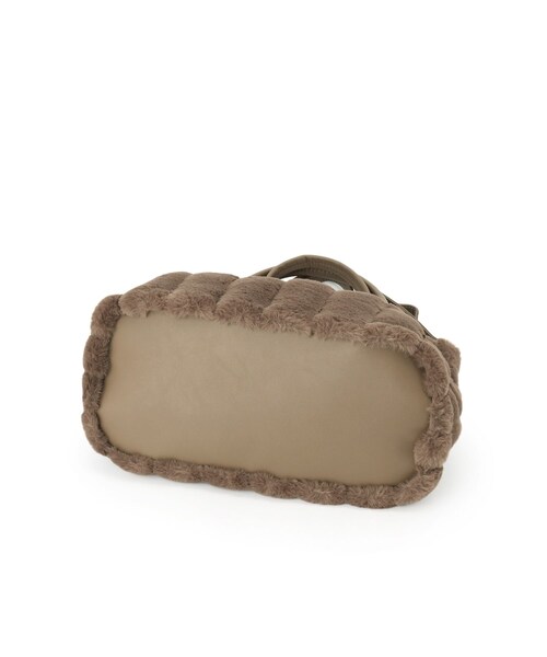 SHOO・LA・RUE（シューラルー）の「【高レビュー/2WAY】きれい見えで上品な ストライプファートートバッグ（トートバッグ・レディース・ライトグレー/ベージュ/ブラック/ブラウン系/チャコールグレー/アイボリー・00）」の14枚目の写真