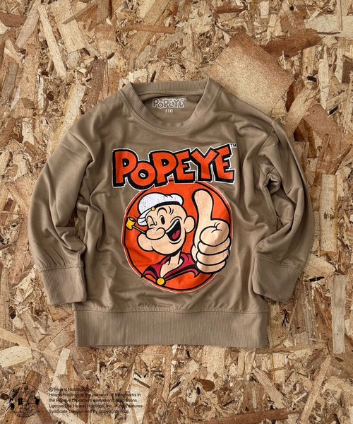 セール】POPEYE ポパイ 綿タッチ ミニ裏毛 スウェット（スウェット