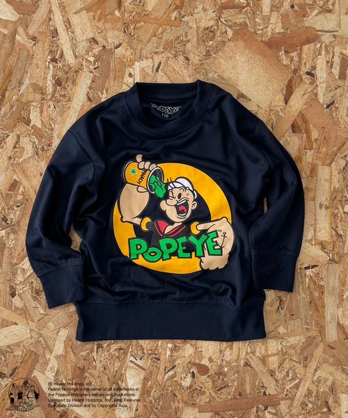 セール】POPEYE ポパイ 綿タッチ ミニ裏毛 スウェット（スウェット