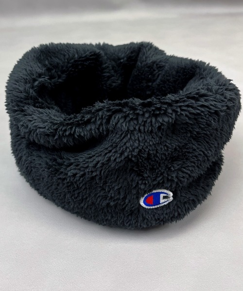 Champion(チャンピオン)の「【Champion】チャンピオン Kids キッズ ボアネックウォーマー(ネックウォーマー/スヌード・キッズ・ブラック/ライトブルー/ライラック/ベビーピンク/ベージュ/ミント/ネイビー・FREE)」の13枚目の写真