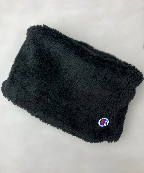 Champion(チャンピオン)の「【Champion】チャンピオン Kids キッズ ボアネックウォーマー(ネックウォーマー/スヌード・キッズ・ブラック/ライトブルー/ライラック/ベビーピンク/ベージュ/ミント/ネイビー・FREE)」の10枚目の写真