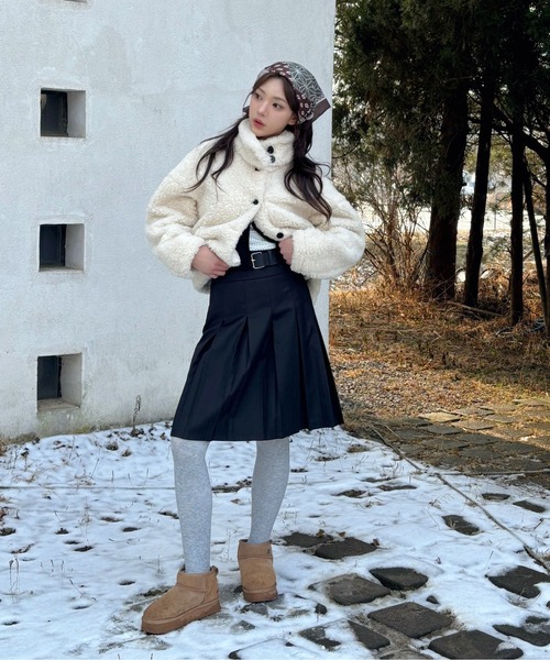 Vini（ヴィニ）の「【Y2K】ストリートビーニー風バンダナ（バンダナ/スカーフ・レディース・ブラウン/ブラック/ブラウン系その他/ベージュ・FREE）」の15枚目の写真